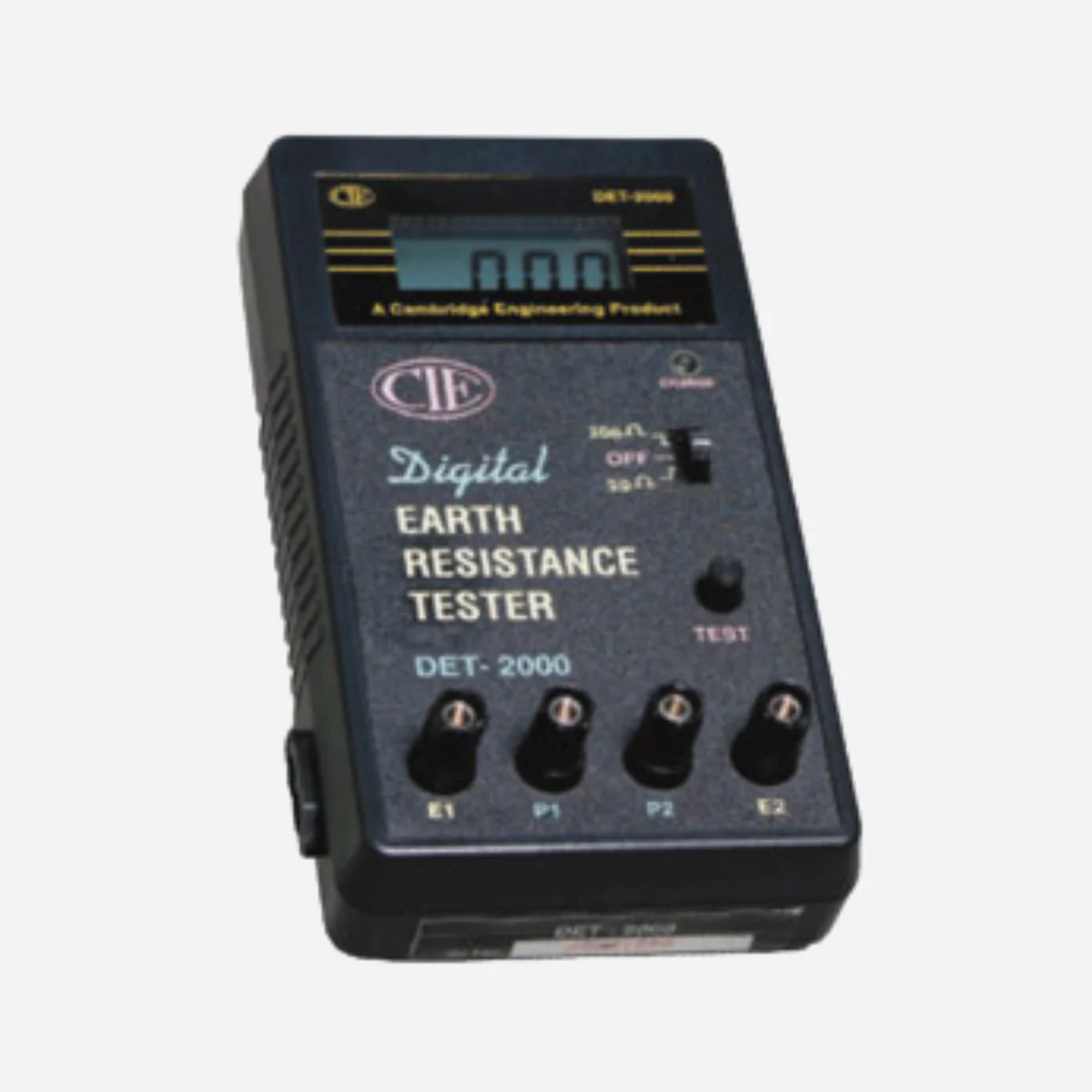Digital Earth Tester – Model: DET-2000